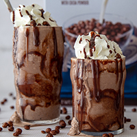 recipe: Cocoa Crunch Milkshake